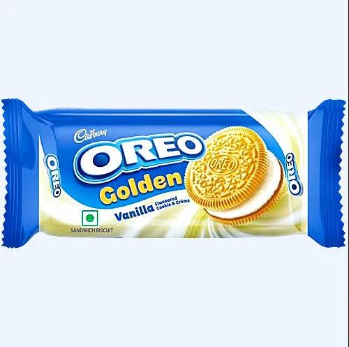 Golden Vanilla Sandwich Cream Oreo Biscuits 108.55g