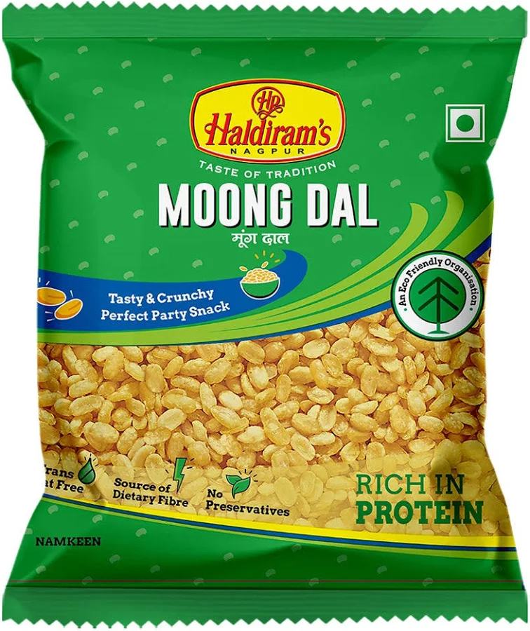 Haldiram moond dal Namkeen,38g pouch