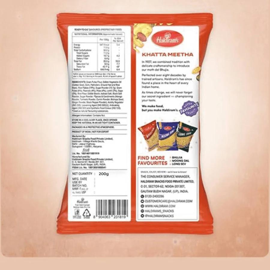 Haldiram's Khatta Meetha,200gm