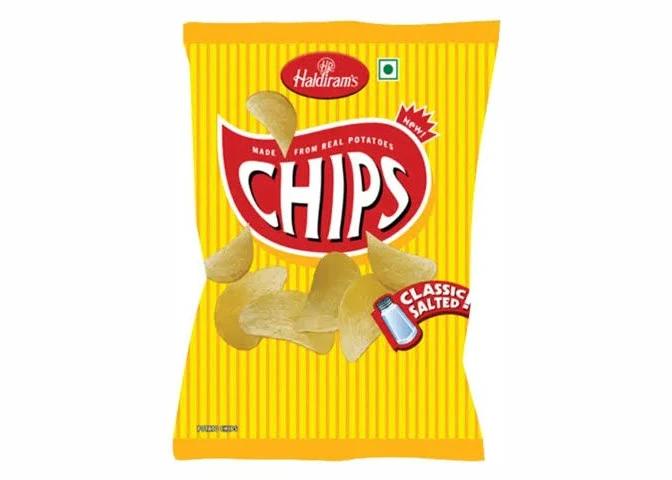 Haldiram's Nagpur Halke Fulke Salted Potato Chips 35gm