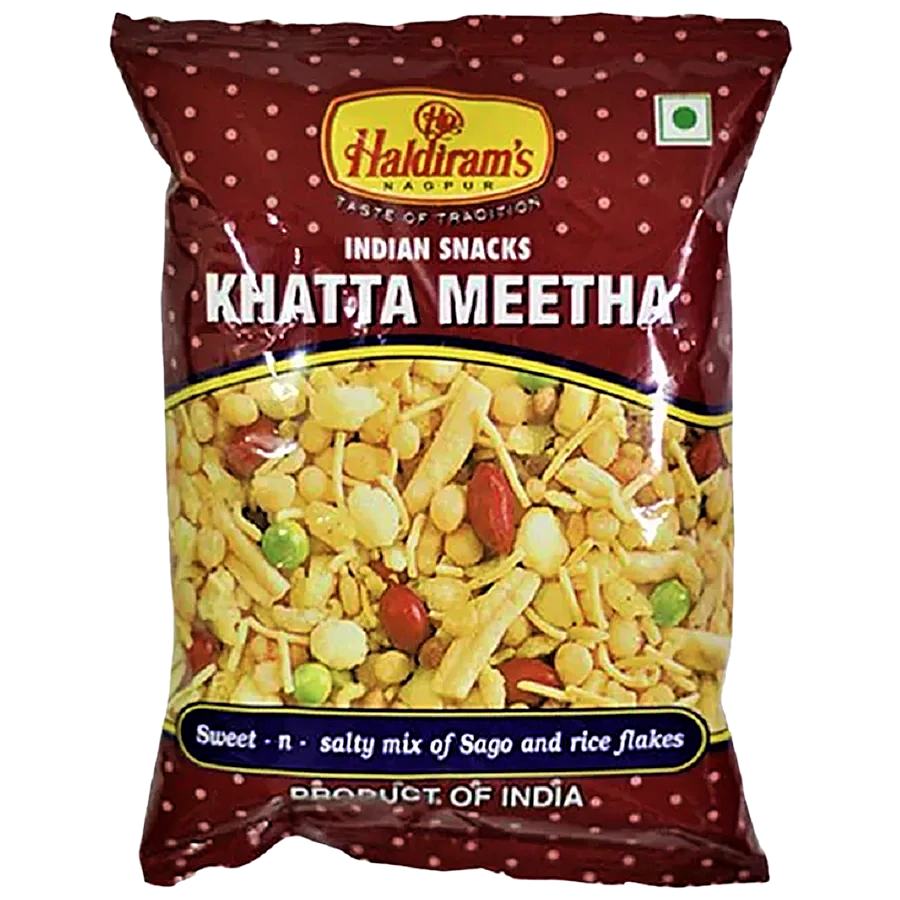 Haldiram's Namkeen - Khatta Meetha, 58 g Pouch