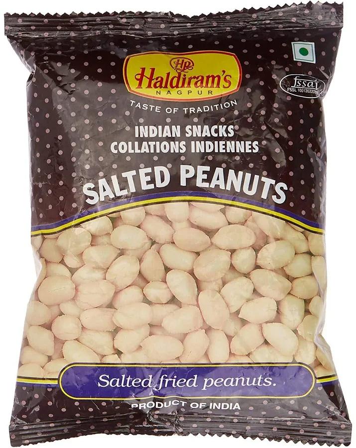 Haldiram's Peanuts Namkeen - Salted, 34 g