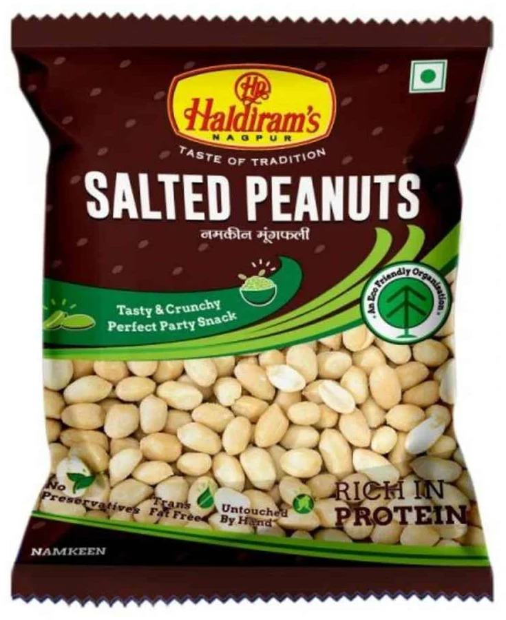 Haldiram's Peanuts Namkeen - Salted, 34 g