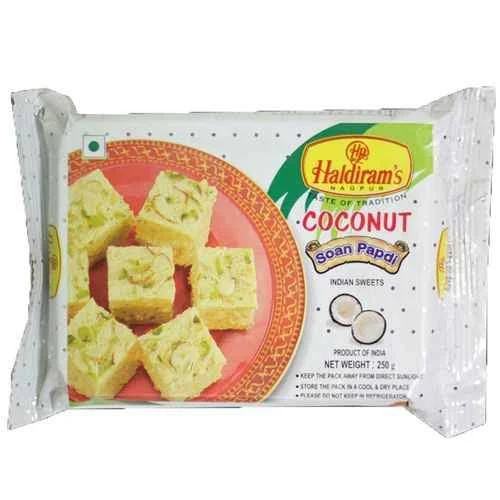 Haldiram's Soan Papdi - Coconut Flavour, 250gm