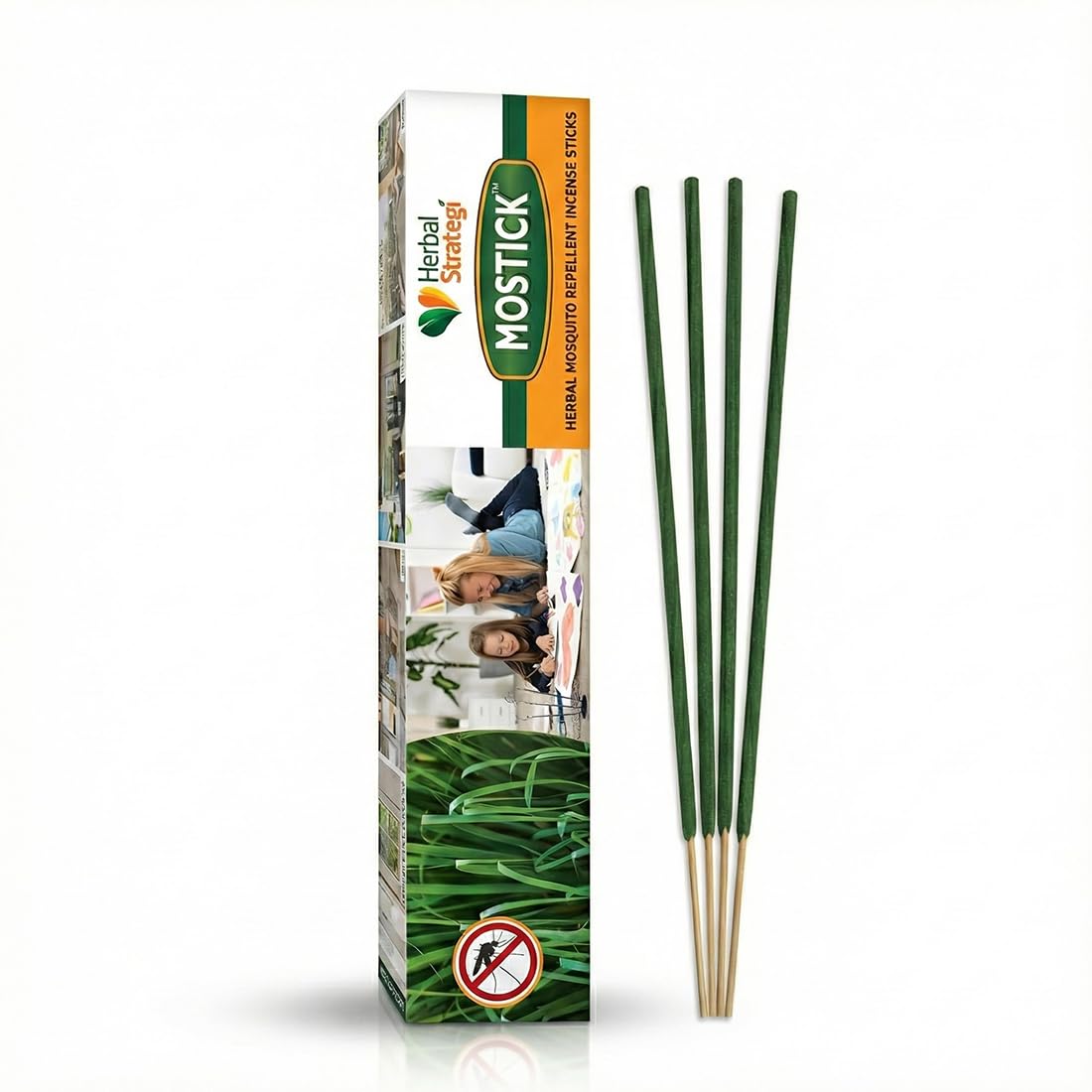 Herbal Strategi Mosquito Repellant Incense Sticks
