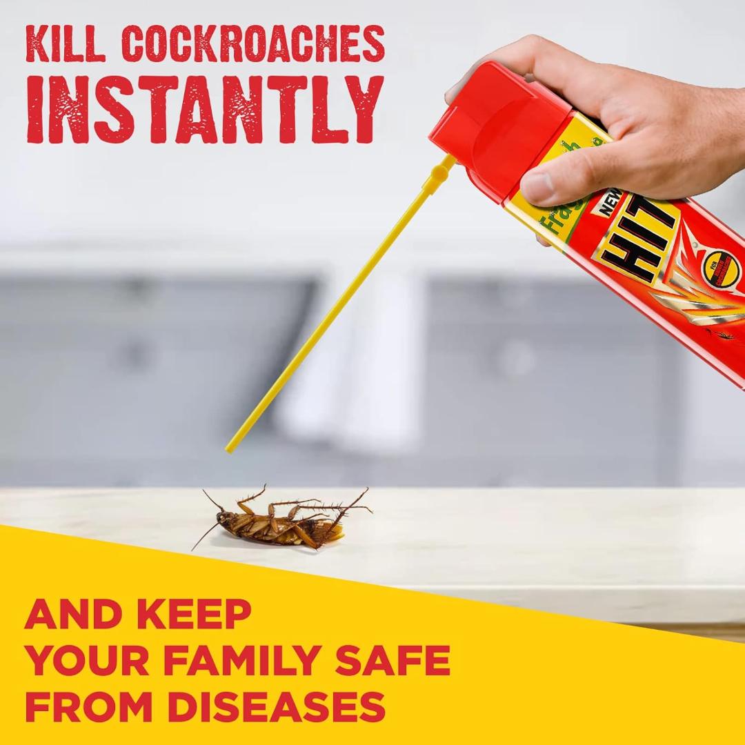 Hit Fresh Fragrance Cockroach Spray,200ml