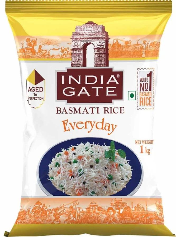 India Gate Everyday Basmati Rice (Medium Grain) 1kg