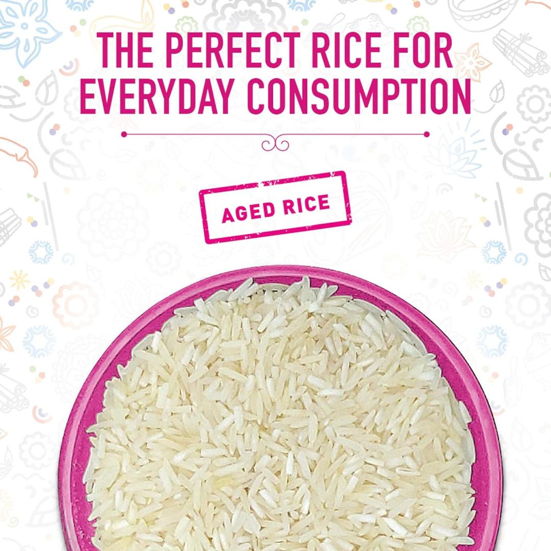India Gate Feast Rozana Basmati Rice (Medium Grain) 5kg