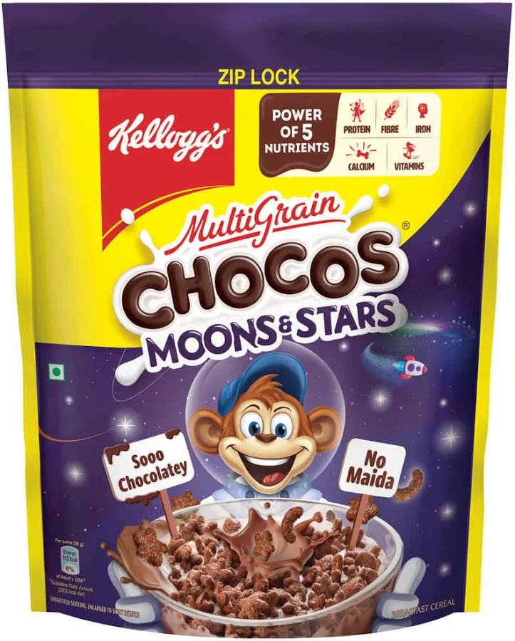 Kellogg's Multigrain Chocos Moons & Stars 1.15kg