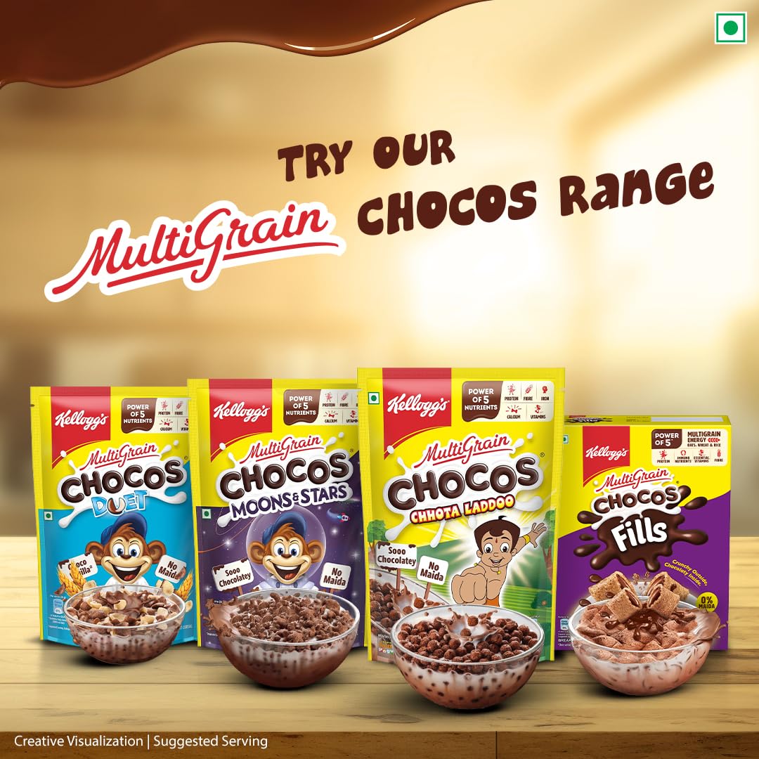 Kellogg's Multigrain Chocos More Chocolatey, No-Maida 1.05kg