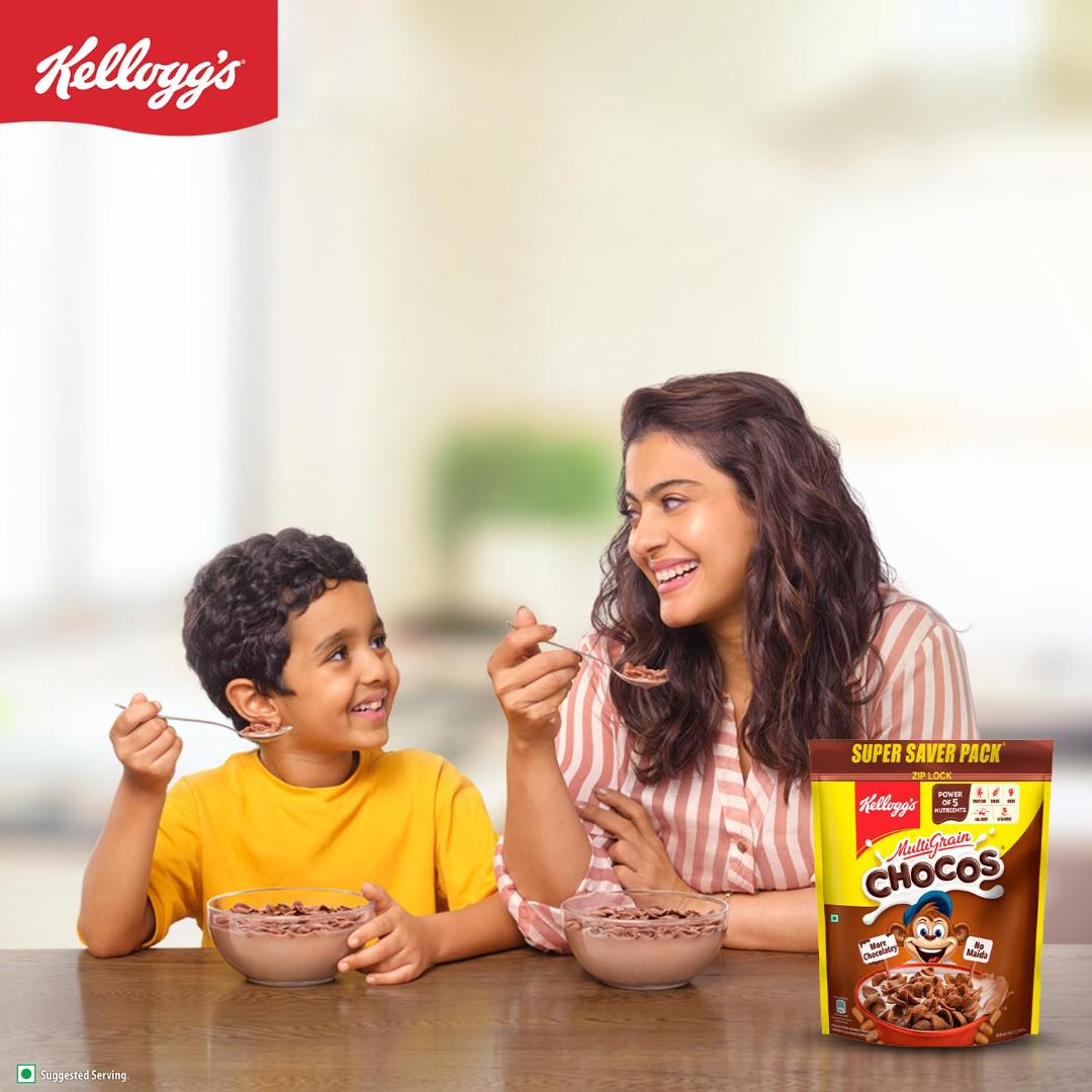Kellogg's Multigrain Chocos More Chocolatey, No-Maida 1.05kg