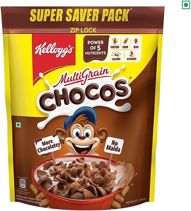 Kellogg's Multigrain Chocos More Chocolatey, No-Maida 1.05kg