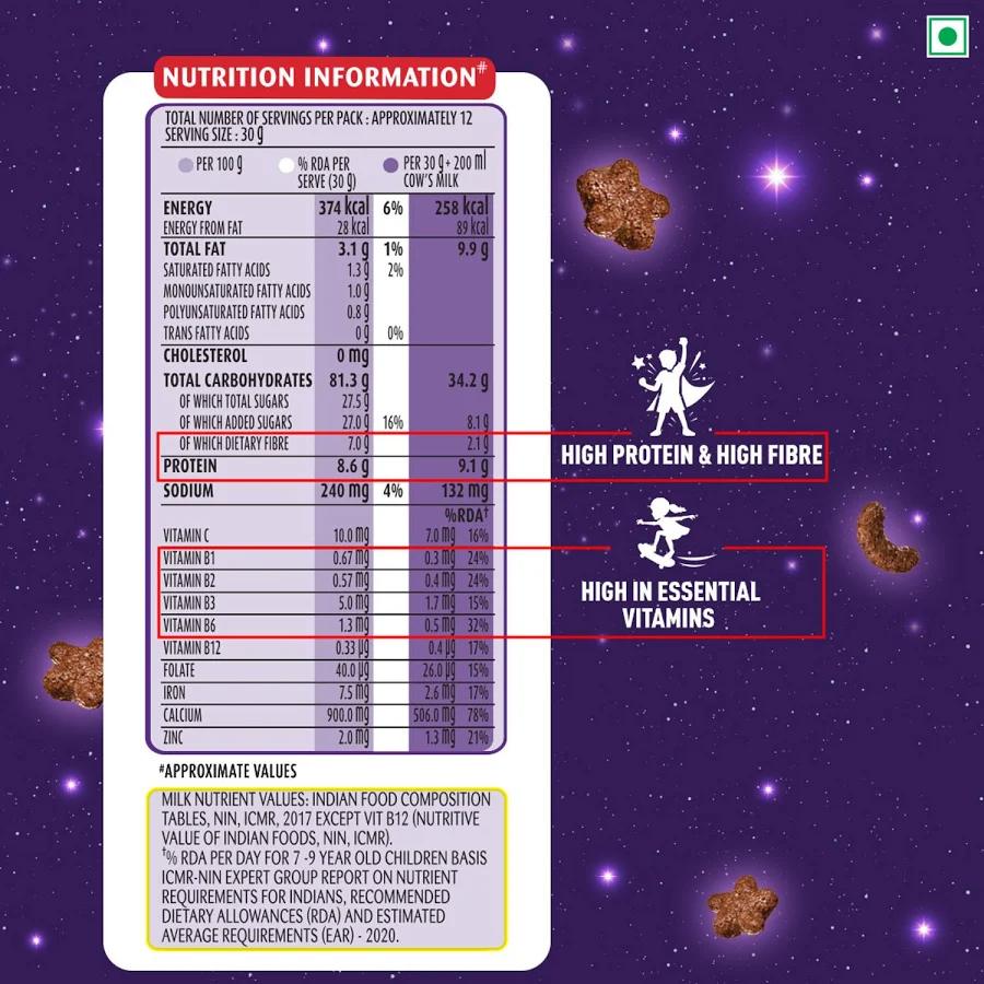 Kellogg's Multigrain Chocos More Chocolatey, No-Maida 250g