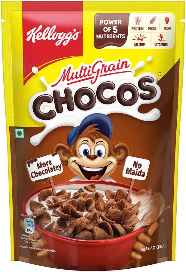Kellogg's Multigrain Chocos More Chocolatey, No-Maida 250g