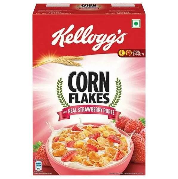 Kellogg's Strawberry Puree Corn Flakes 300g