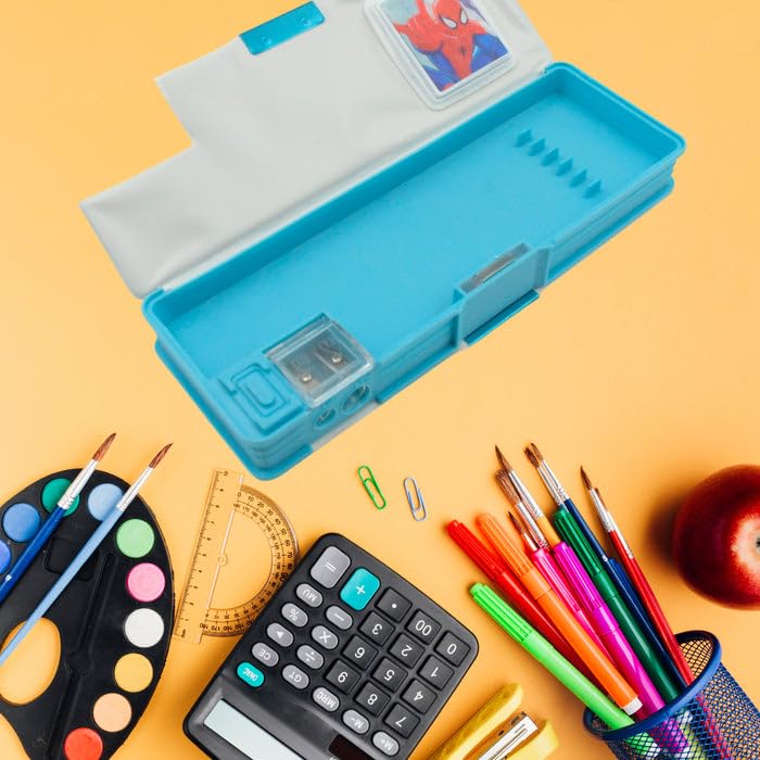 Kids' Multifunction Geometry Box with Calculator & Double Sharpener