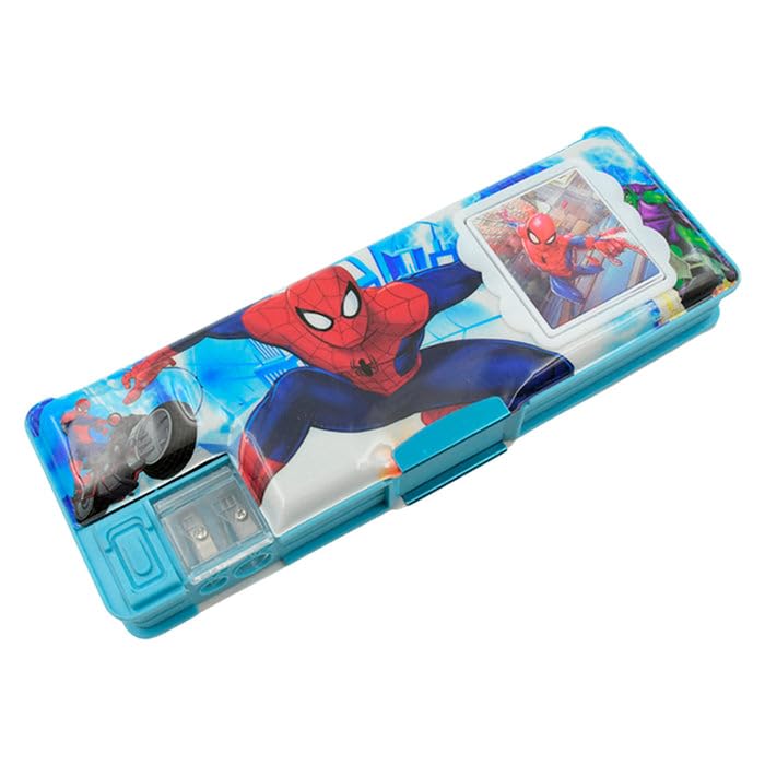 Kids' Multifunction Geometry Box with Calculator & Double Sharpener