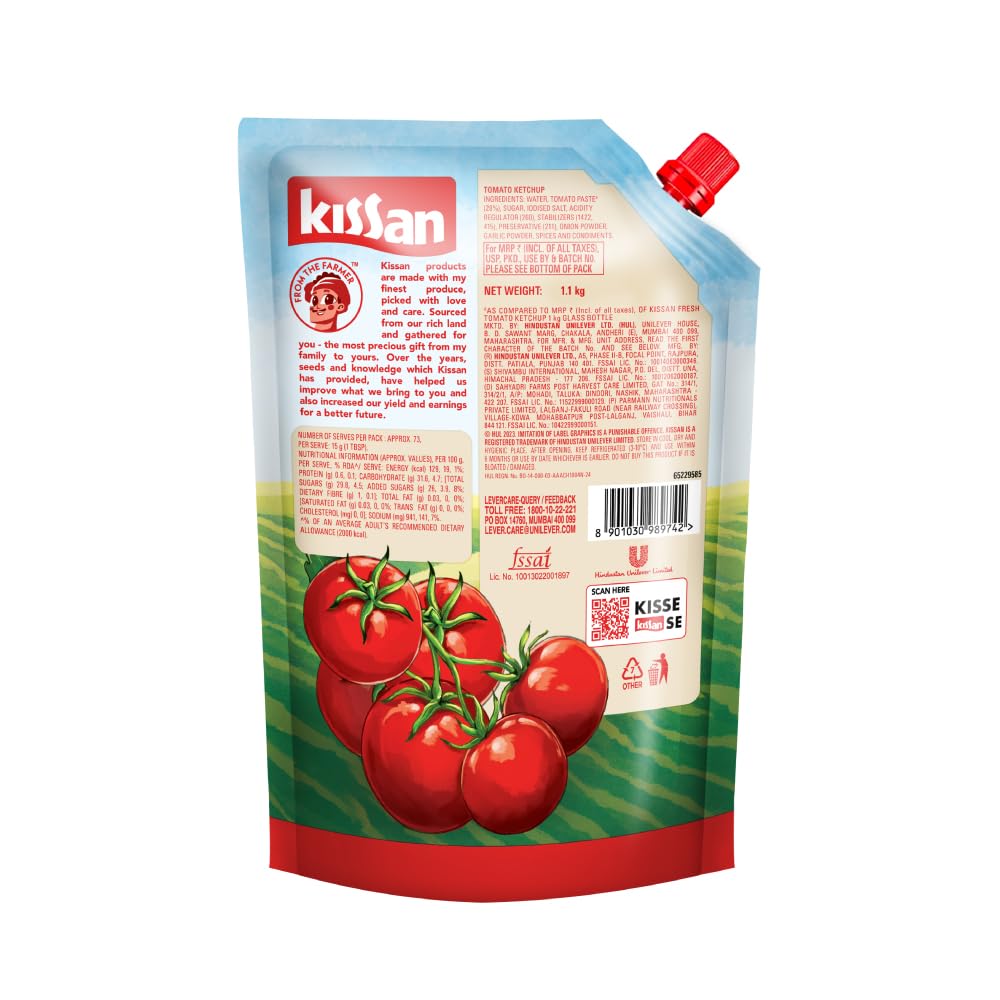 Kissan Fresh Tomato Ketchup 1.1kg