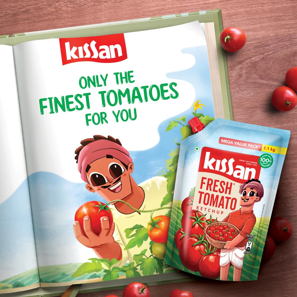 Kissan Fresh Tomato Ketchup 1.1kg