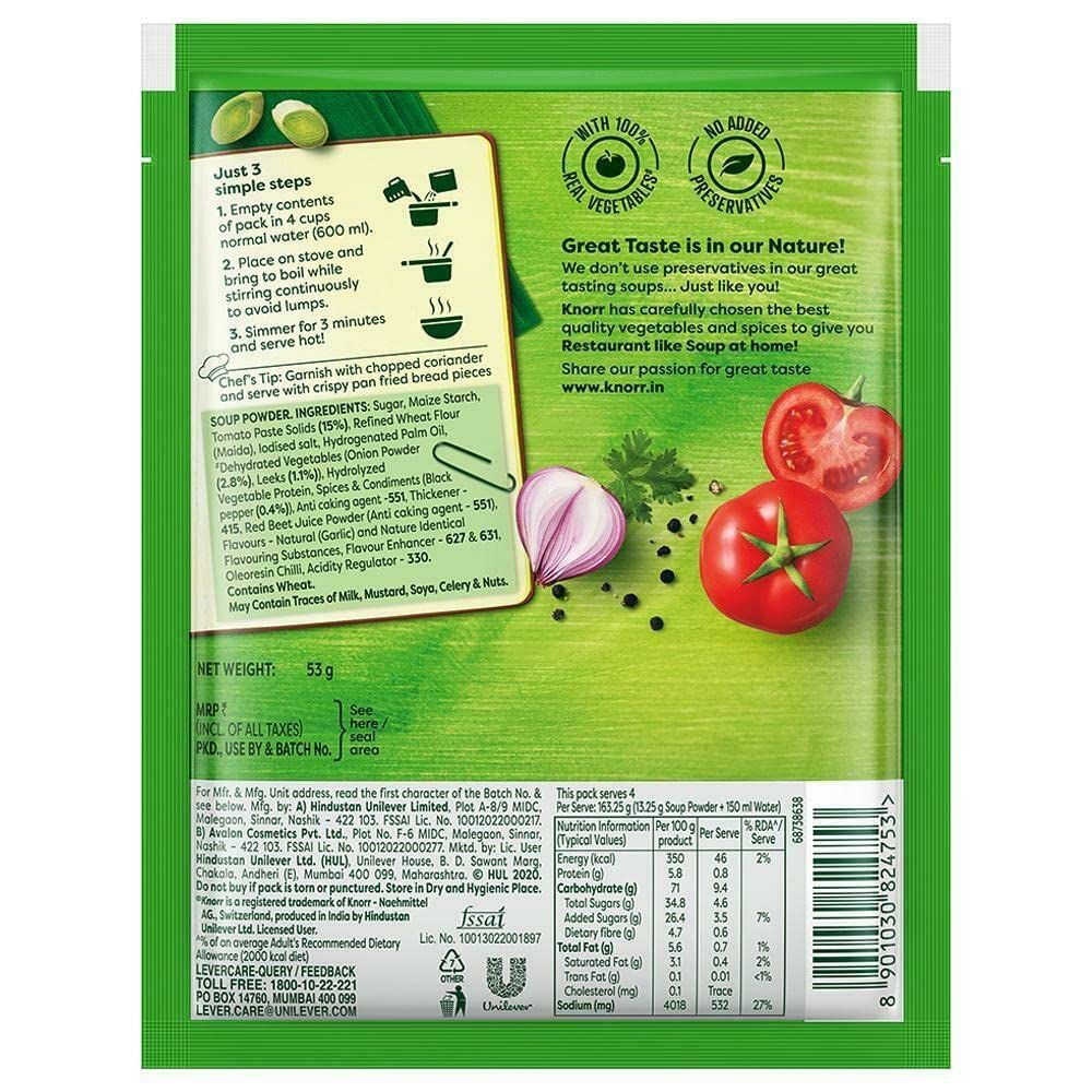 Knorr Thick Tomato Soup 51g