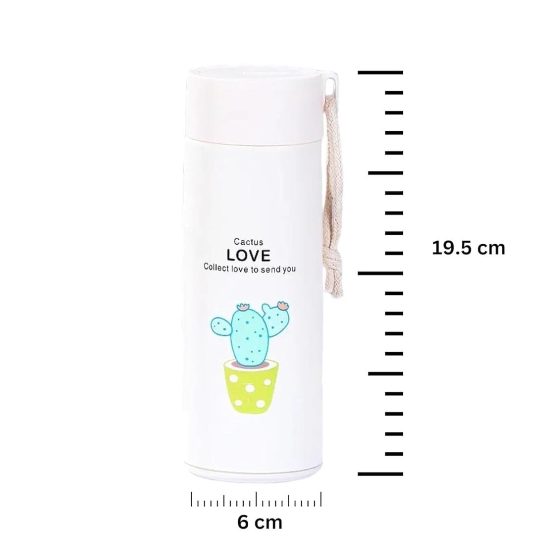 Leakproof 450ml Glass Water Bottle for Outdoor & Sports