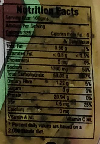Lijjat Punjabi Masala Papad 200g