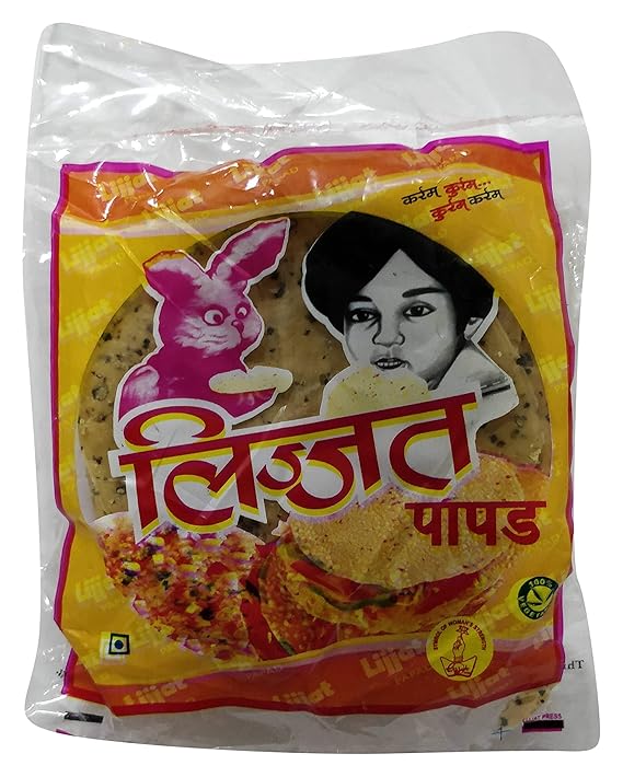 Lijjat Punjabi Masala Papad 200g
