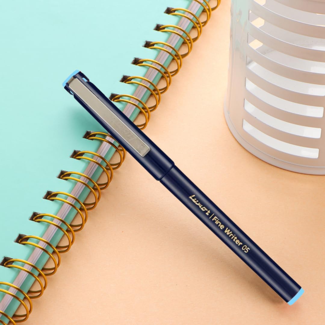 Luxor Fine Writer Tb Color (Pack Of 10 Pen)|Blu