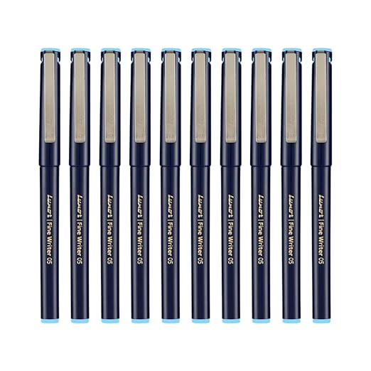 Luxor Fine Writer Tb Color (Pack Of 10 Pen)|Blu