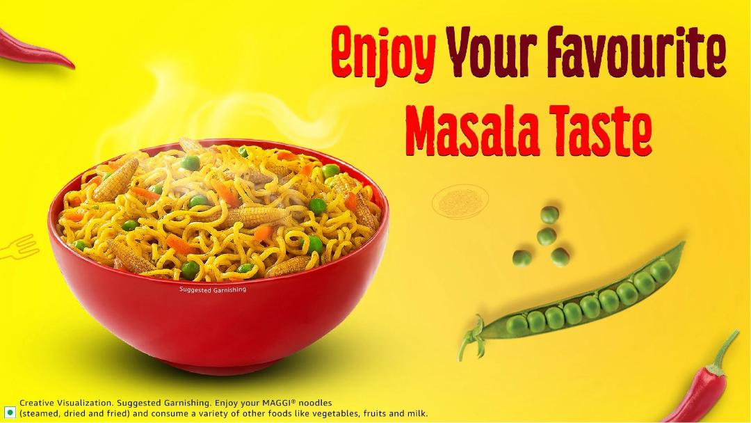 Maggi 2 Minutes Instant Noodles Made With Quality Spices 450g