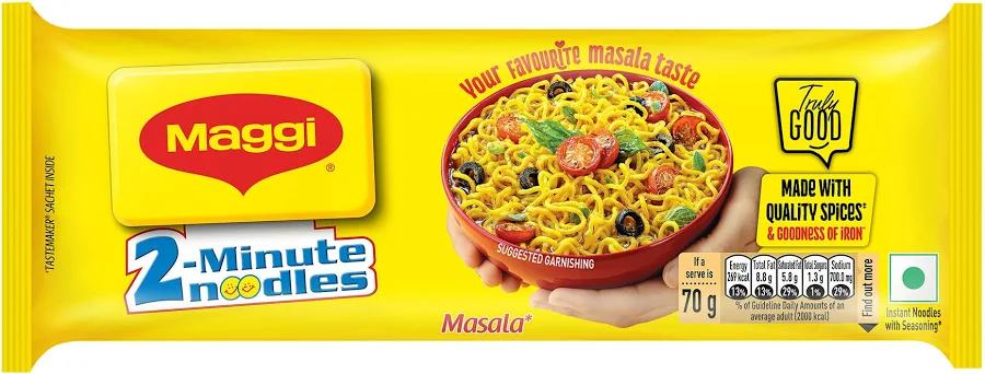 Maggi 2 Minutes Instant Noodles Made With Quality Spices 450g