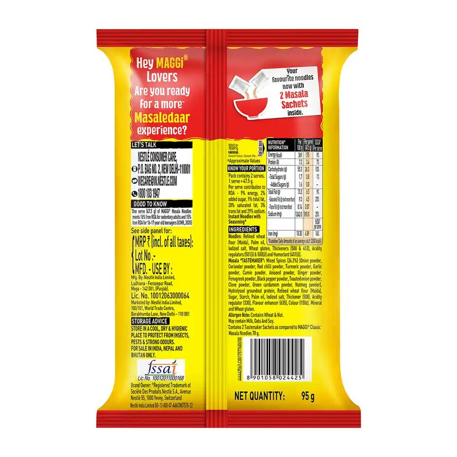 Maggi Double Masala Instant Noodles 95g