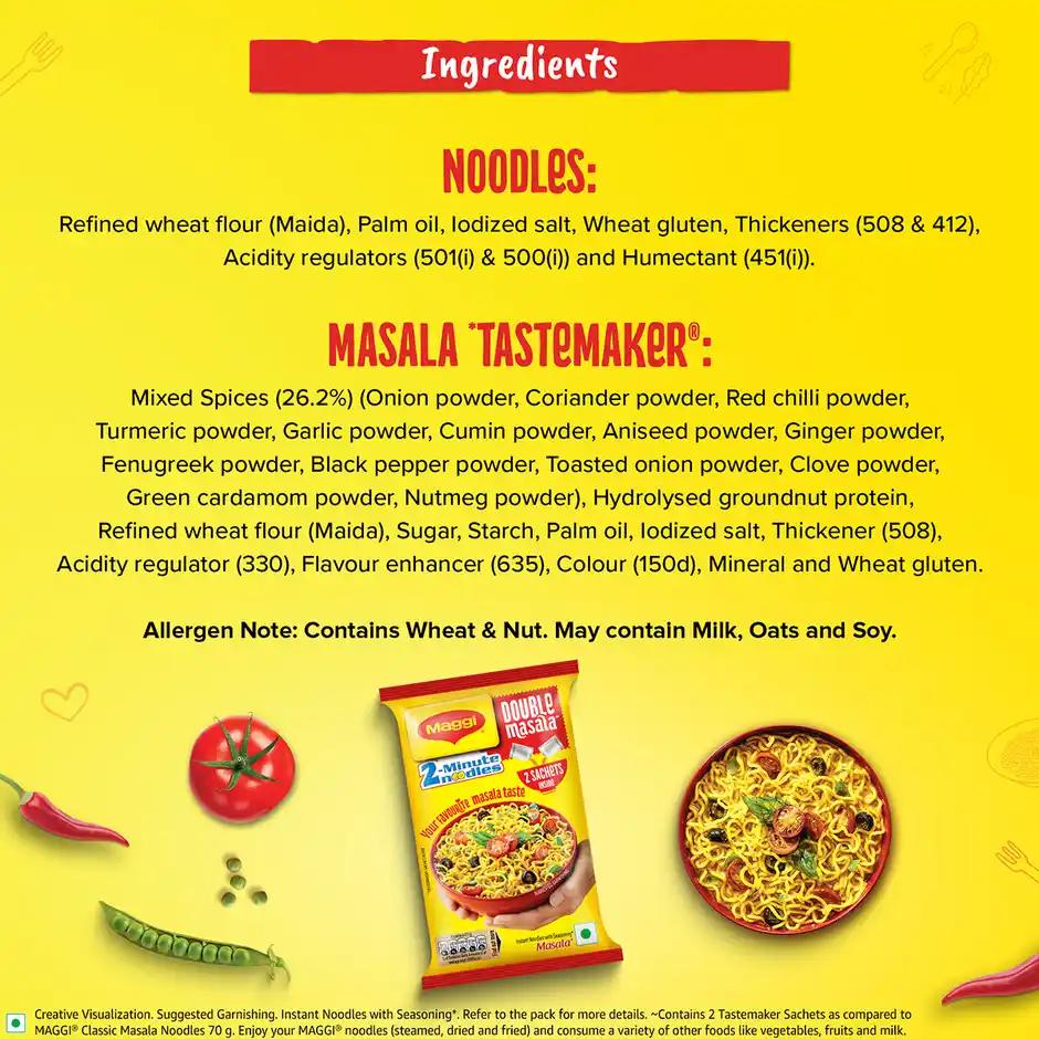 Maggi Double Masala Instant Noodles 95g