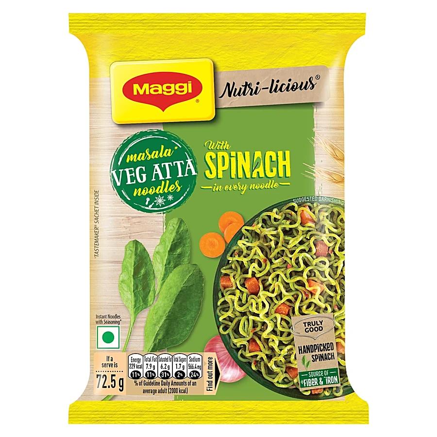 Maggi Nutrilicious Veg Atta Noodles Made with Only Atta Flour 290g