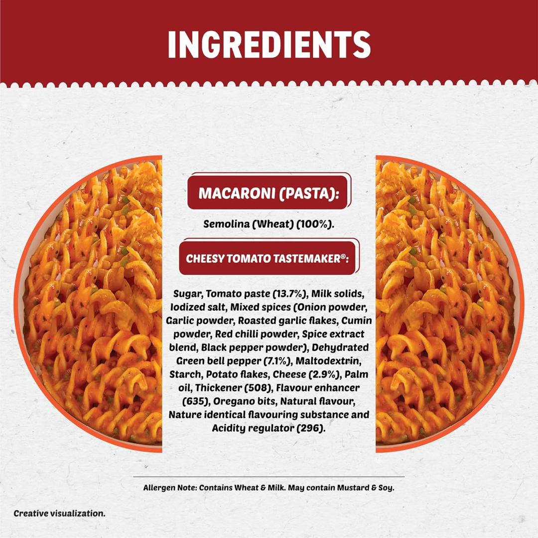 Maggi Pazzta Cheesy Tomato Twist Instant Pasta 68.5g