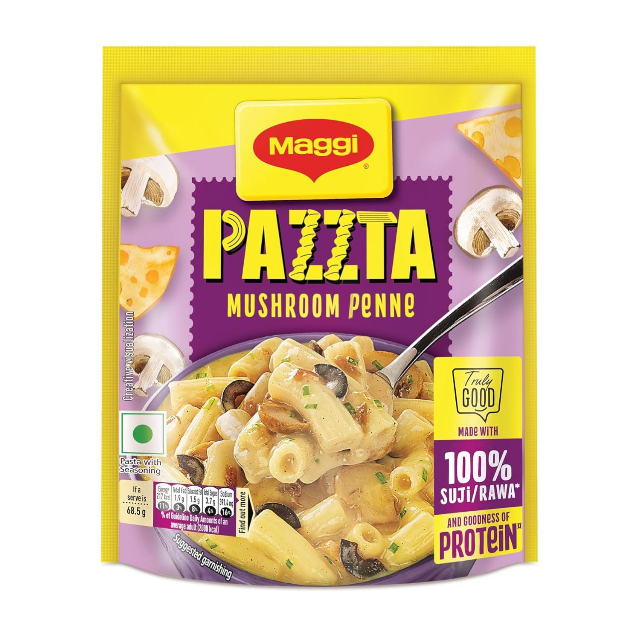 Maggi Pazzta Mushroom Penne Instant Pasta 68.5g
