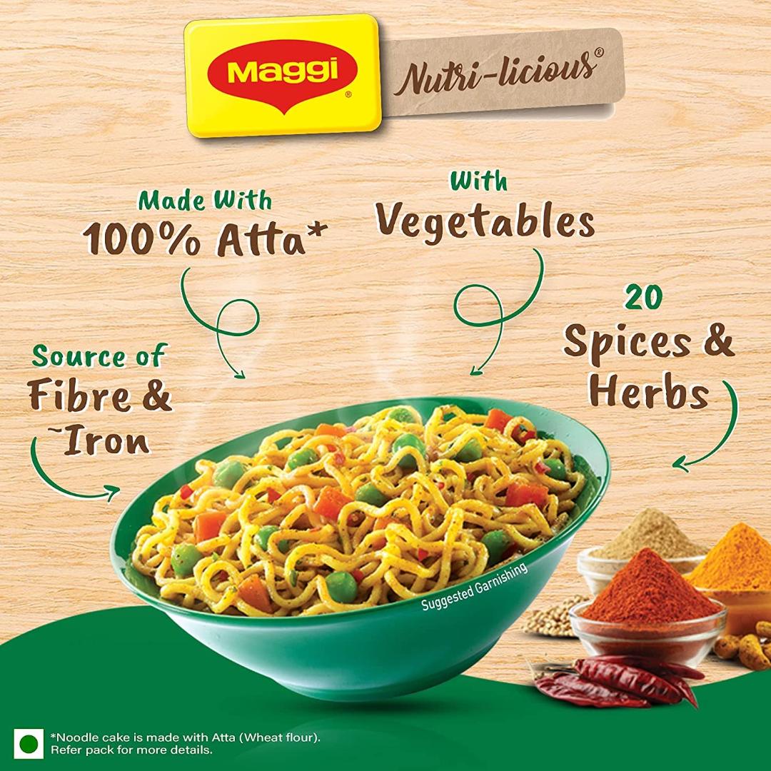 Maggi Veg Atta Instant Noodles 72.5g