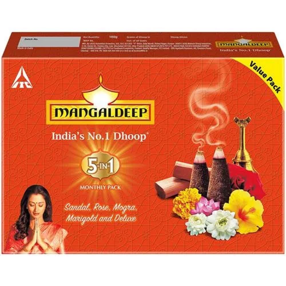 Mangaldeep 5 In 1 Wet Dhoop