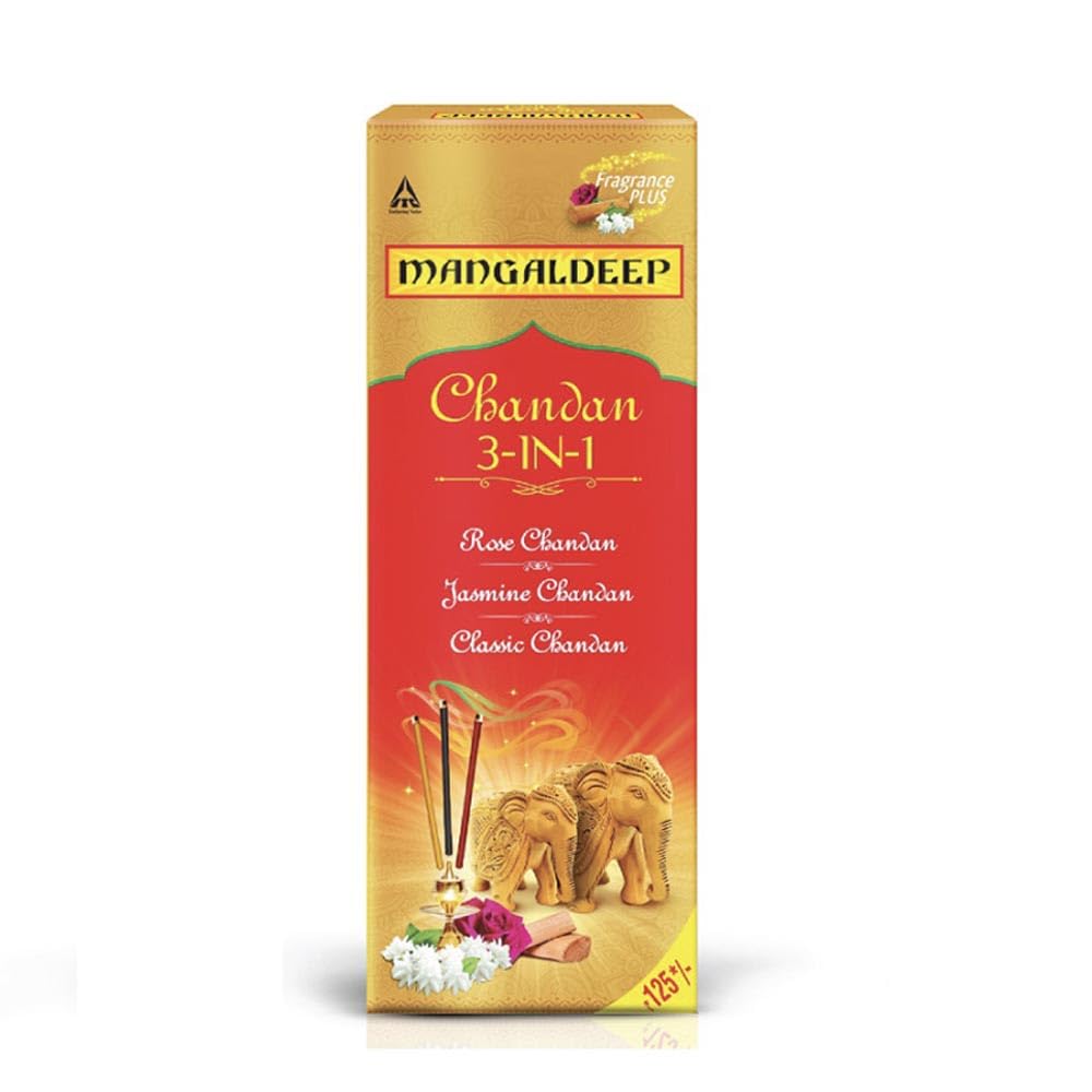 Mangaldeep Chandan 3in1 Incense Sticks / Agarbatti