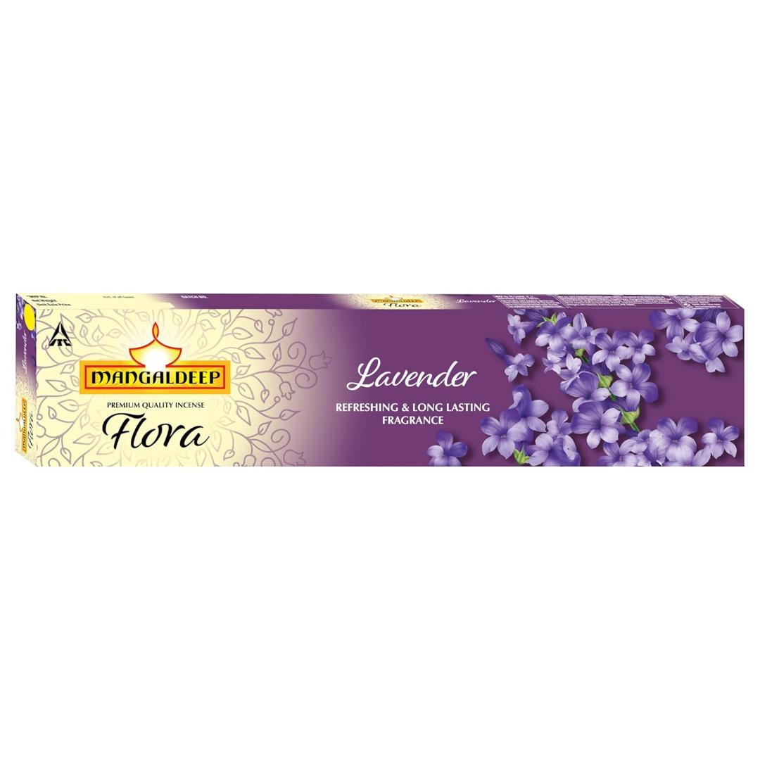 Mangaldeep Flora Lavender Incense Sticks / Agarbatti