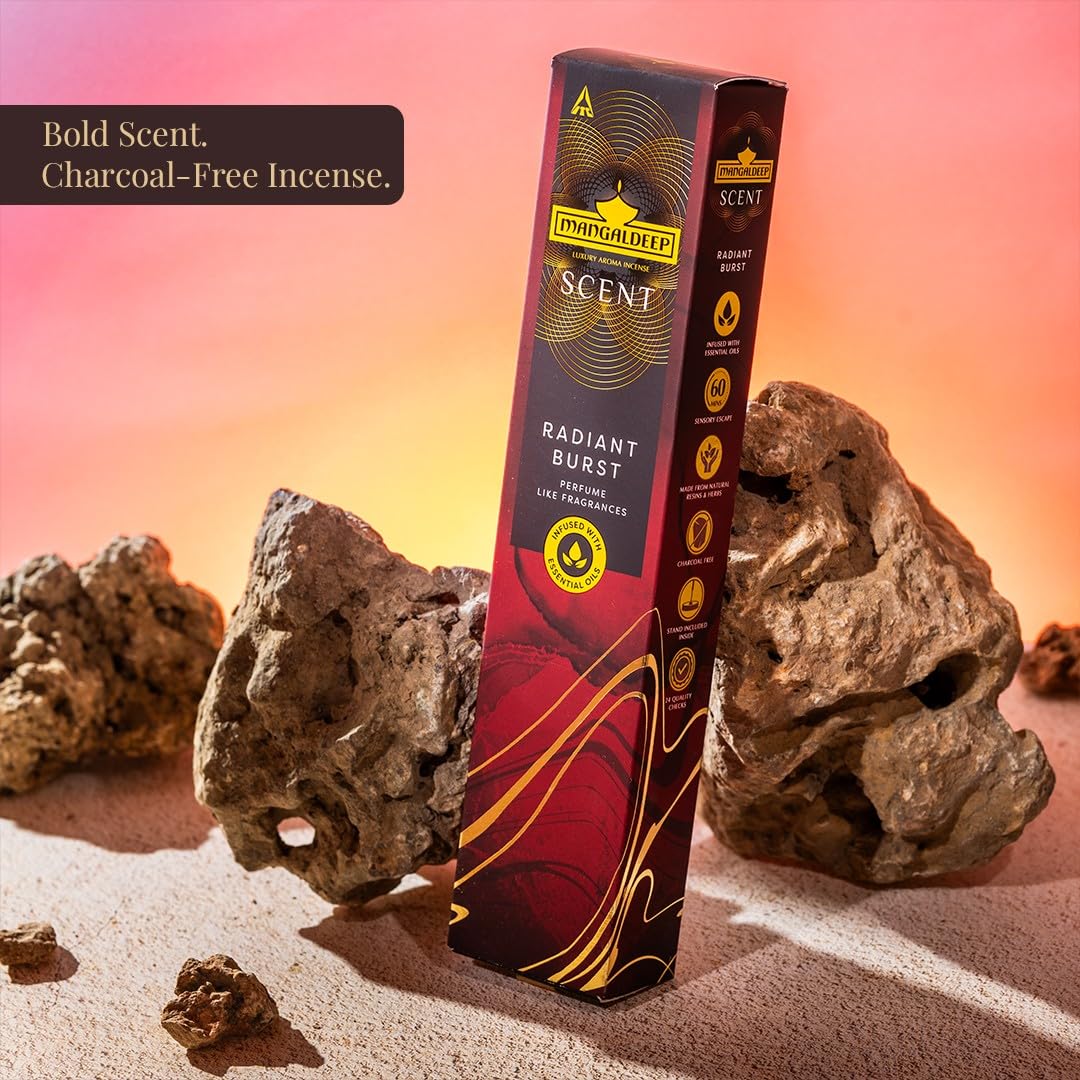 Mangaldeep Radiance Burst Incense Sticks / Agarbatti