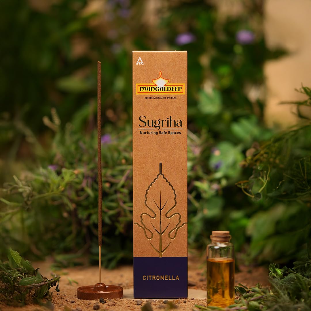 Mangaldeep Sugriha Mosquito Repellent Incense sticks - Citronella