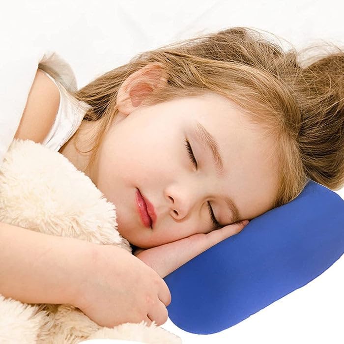 Microbead Roll Neck Pillow – Soft Cushion Bone-Type Travel Neck Support