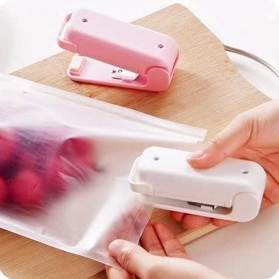 Mini Plastic Bag Sealer – Portable Heat Sealing Machine, Battery Operated