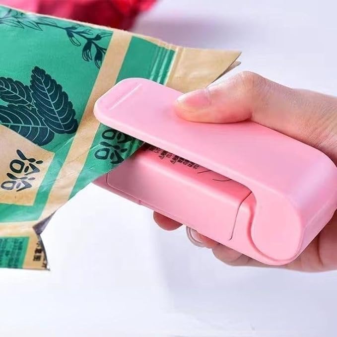 Mini Plastic Bag Sealer – Portable Heat Sealing Machine, Battery Operated