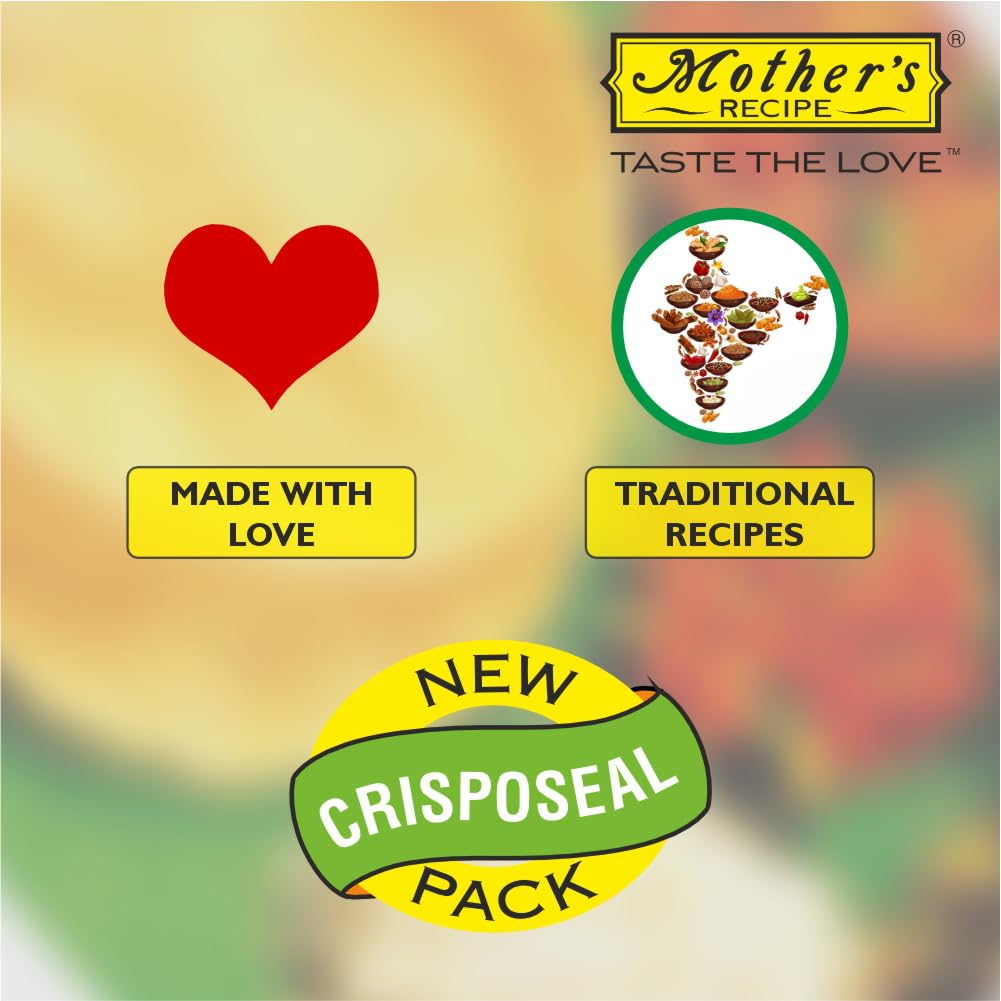 Mother's Recipe Appalam Papad,100g