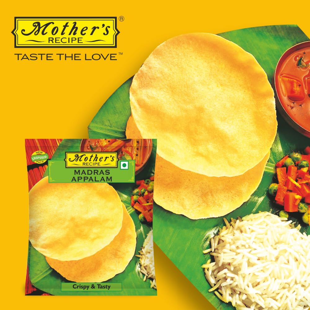 Mother's Recipe Appalam Papad,100g