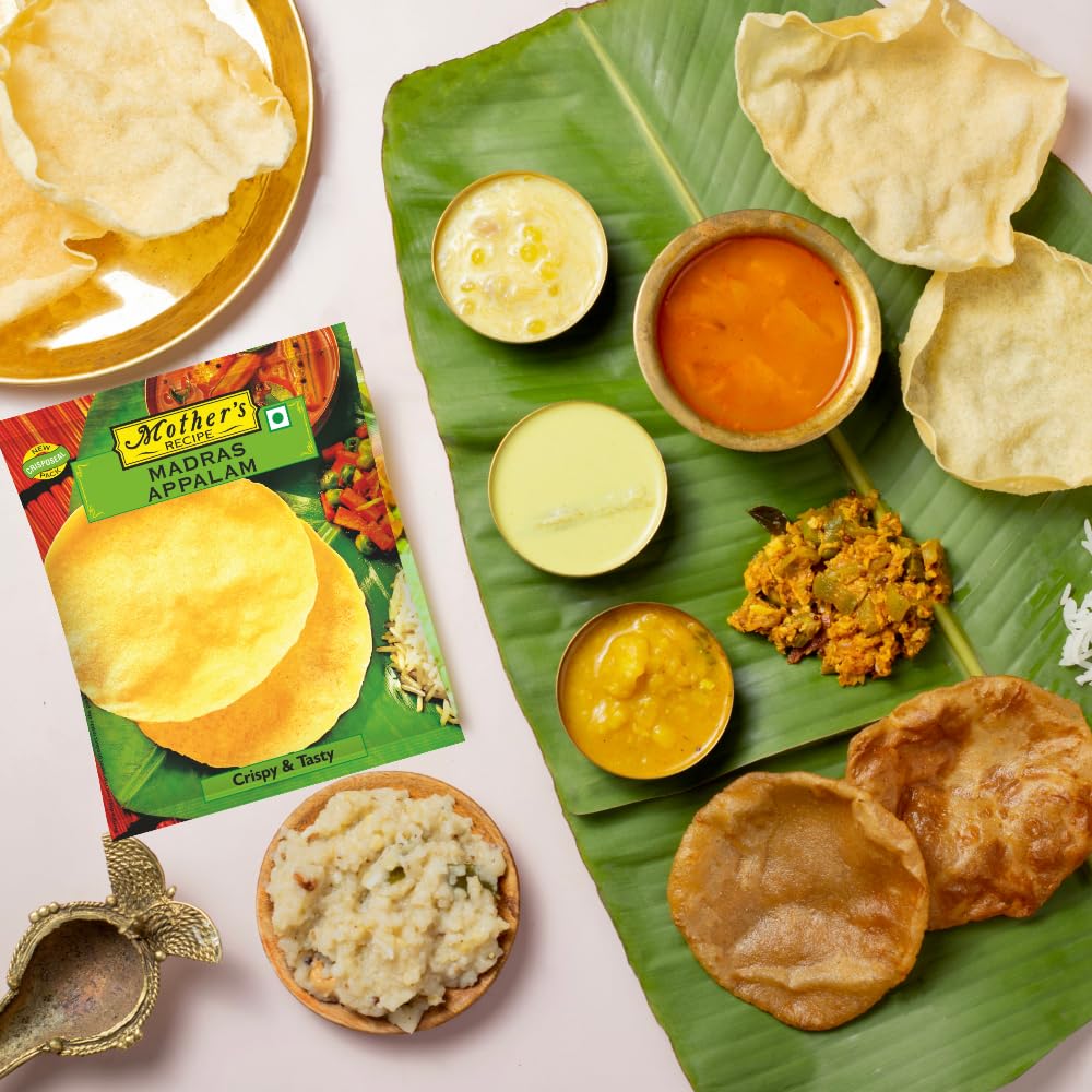 Mother's Recipe Appalam Papad,100g