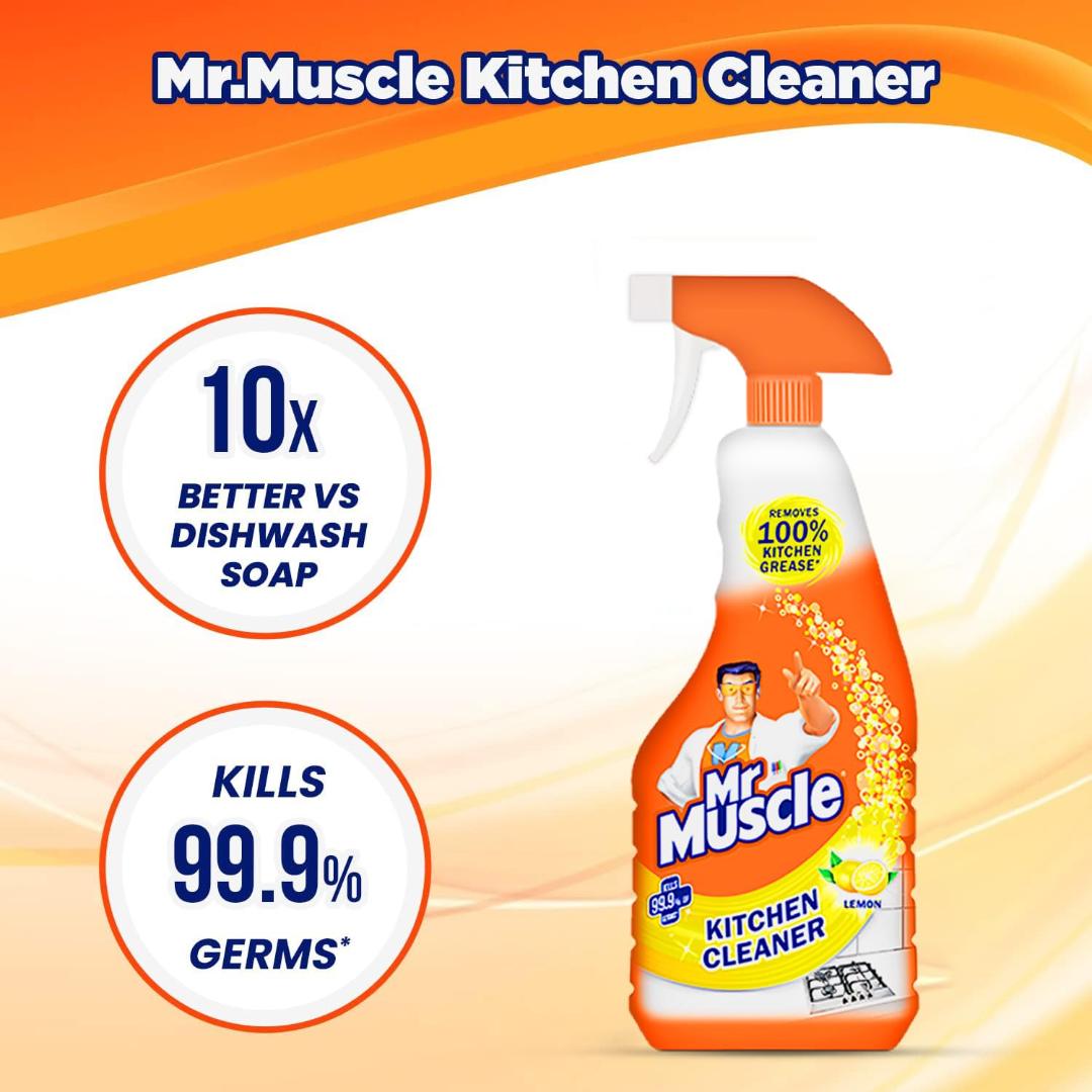 Mr Muscle Kitchen Cleaner (Spray),200ml