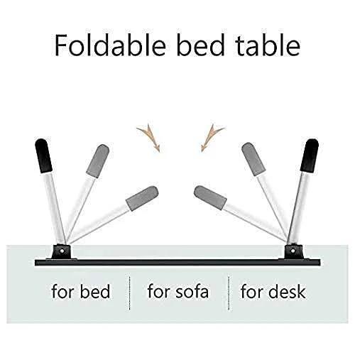Multi Purpose Laptop Desk for Study Reading Foldable with Cupholder 58×38 cm